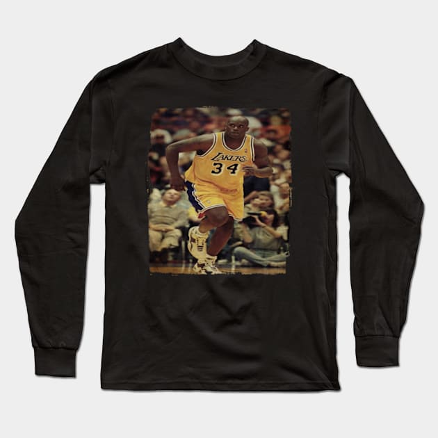 Shaquille O'Neal Vintage Long Sleeve T-Shirt by CAH BLUSUKAN